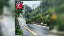 Landslide at Katoomba, NSW following heavy rainfall | March 7, 2022 | ACM