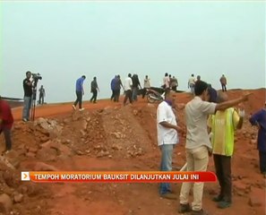 Tempoh moratorium bauksit dilanjutkan Julai ini