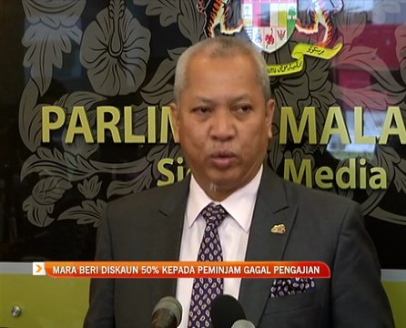 MARA beri diskaun 50% kepada peminjam gagal pengajian