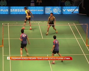 Pasangan beregu negara tidak gusar status pilihan utama