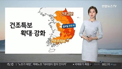 [날씨] 건조함 더 심해져…큰 일교차 주의