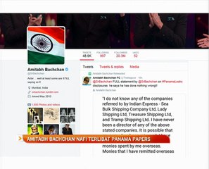 Amitabh Bachchan nafi terlibat Panama Papers
