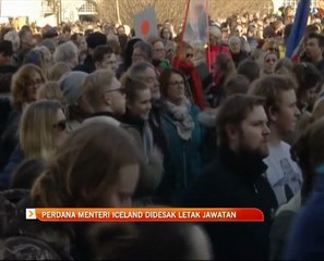 Perdana Menteri Iceland didesak letak jawatan