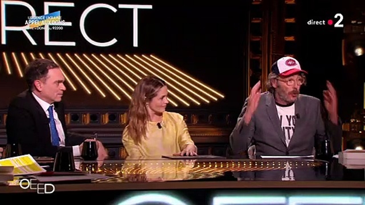 Extrait de l'émission On est en direct sur France 2 : l'eurodéputé Stéphane Séjourné est quelque peu chahuté par l'acteur Philippe Rebbot, qui ne cache pas son opinion sur les politiques.