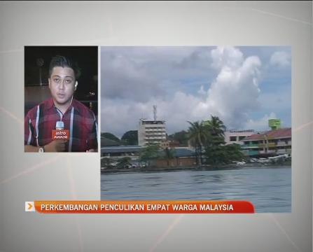 Perkembangan penculikan empat warga Malaysia