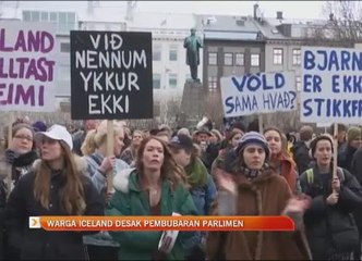 Perdana Menteri Iceland letak jawatan