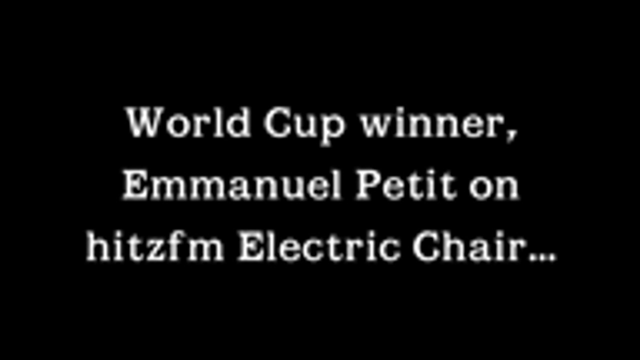 Shocking News with Emmanuel Petit