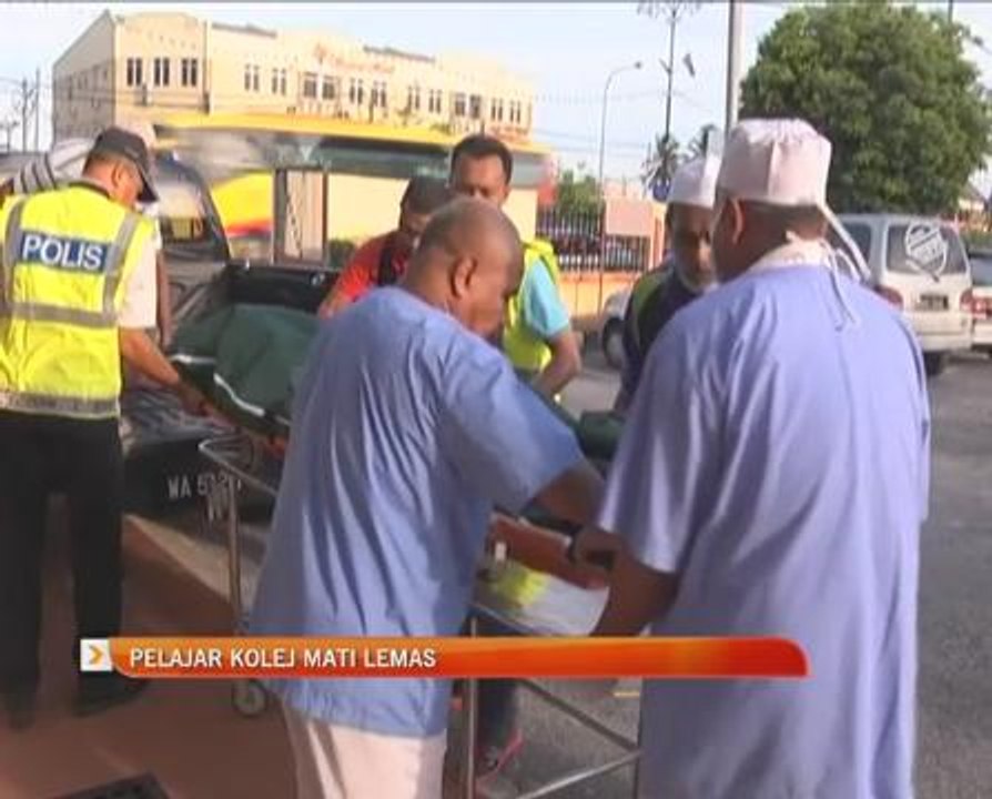 Pelajar kolej mati lemas