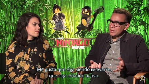 Entrevistas La Lego NinjaGo película