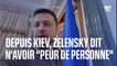 Volodymyr Zelensky: "Je reste à Kiev, je ne me cache pas et je n'ai peur de personne"