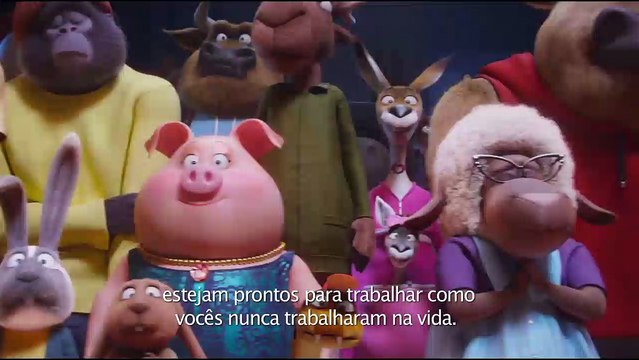Sing - Quem Canta Seus Males Espanta Trailer (3) Legendado