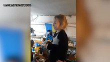 [영상] 세계인 울린 우크라 소녀의 노래…"러시아여, 당신이 누구와 싸우는지 보라"