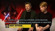 Adam Driver, Domhnall Gleeson, Andy Serkis Interview : Star Wars: Los últimos Jedi