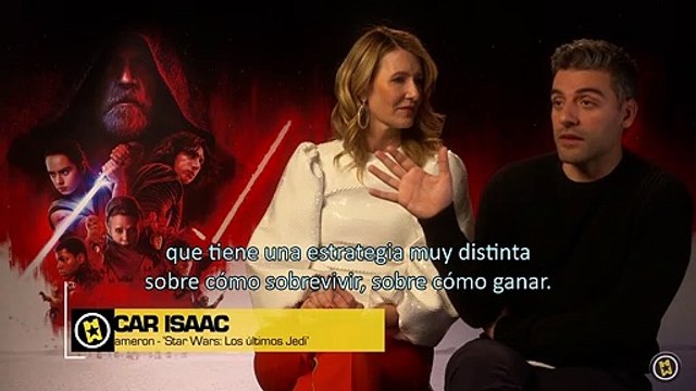 John Boyega, Laura Dern, Oscar Isaac, Kelly Marie Tran Interview : Star Wars: Los últimos Jedi