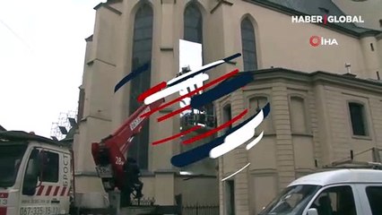 Tarihi Latin Katedrali, Rus saldırısından böyle korunuyor