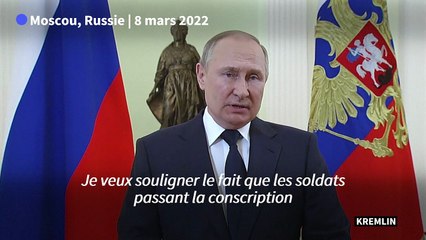 Poutine annonce qu'il n'enverra pas de conscrits ou de réservistes en Ukraine