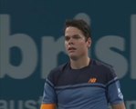 Milos Raonic lakar kejutan ke atas Roger Federer