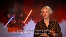 Gwendoline Christie Interview : Star Wars: Los últimos Jedi