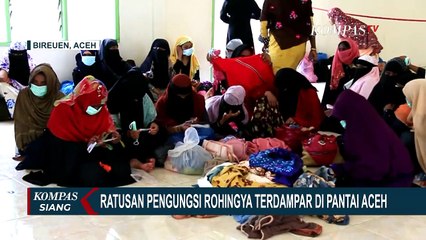 Download Video: Ditemukan Terdampar di Aceh, Ratusan Pengungsi Rohingya Jalani Tes Antigen dan Vaksinasi Covid-19