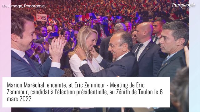 Marion Maréchal enceinte : Elle affiche son ventre bien rond et son soutien à Eric Zemmour
