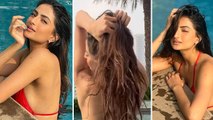 Palak Tiwari Bold Bikini Video Viral,Palak Tiwari ने Bikini पहन लगाई आग Fans हुए दीवाने । Boldsky