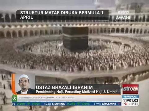 Struktur Mataf dibuka bermula 1 April