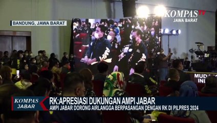 AMPI Jabar Dorong Airlangga Berpasangan Dengan Rk Di Pilpres 2024