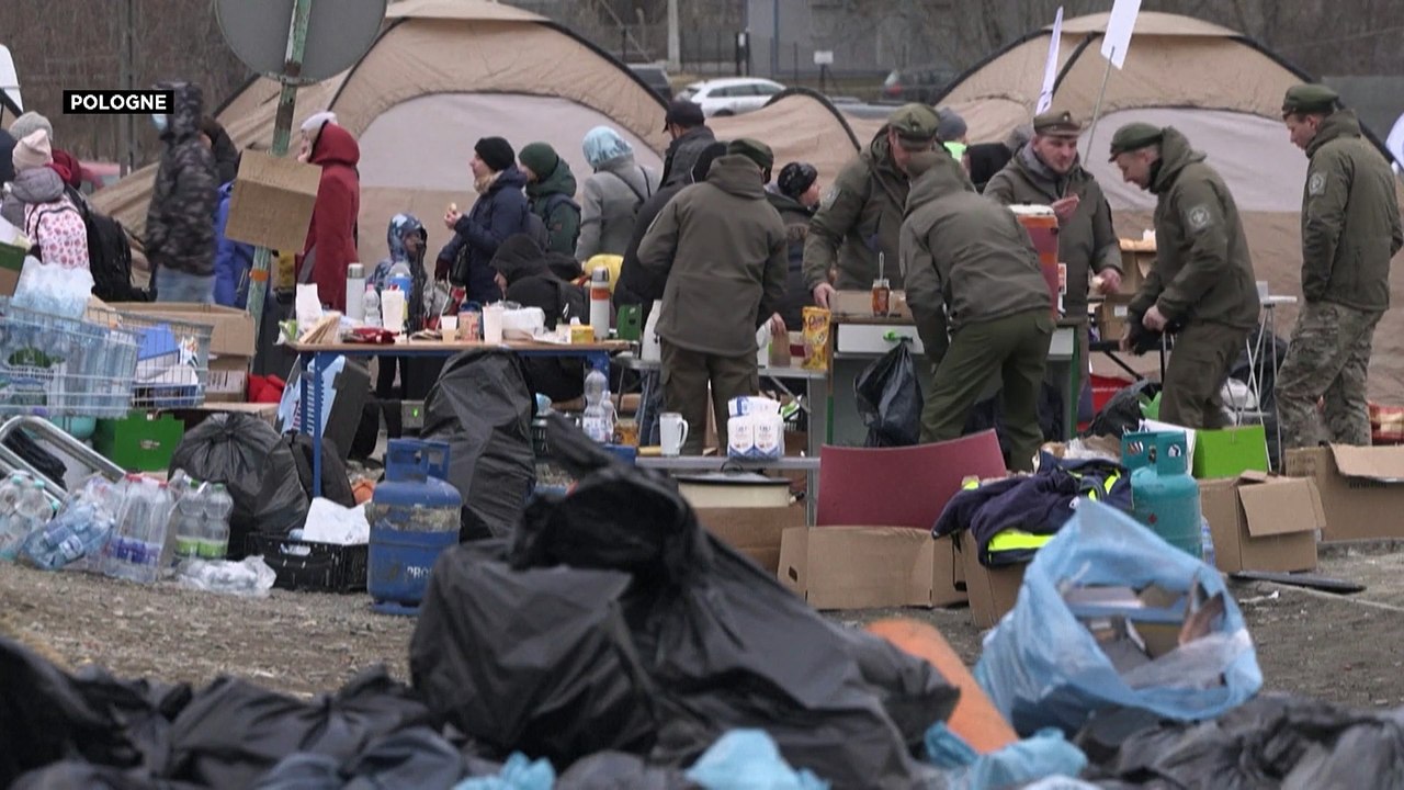 Guerre en Ukraine : au total, plus d'un million de réfugiés sont arrivés en Pologne