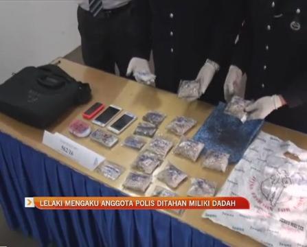 Lelaki mengaku anggota polis ditahan miliki dadah