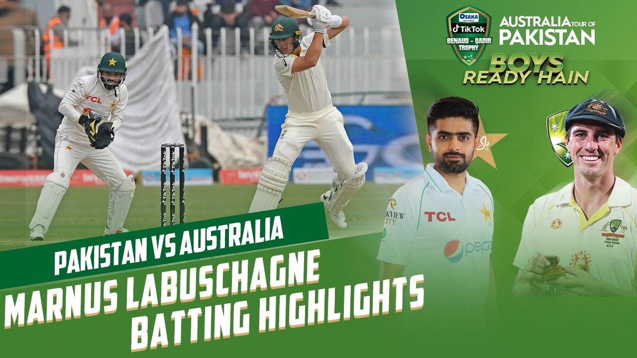 Marnus Labuschagne Batting Highlights | Pakistan vs Australia | 1st Test Day 4 | PCB | MM2T