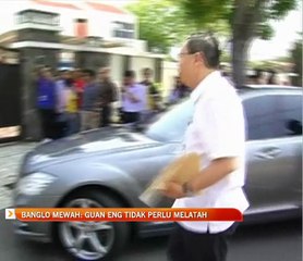 Banglo mewah: Lim Guan Eng tidak perlu melatah