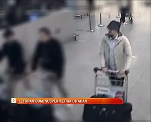 Letupan bom: Suspek ketiga ditahan