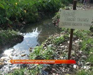El Nino: Kes denggi catat penurunan