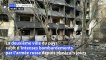 Ukraine: destructions dans la ville de Kharkiv soumise à d'intenses bombardements