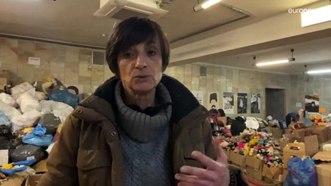 Ajuda humanitária cada vez mais presente na Ucrânia