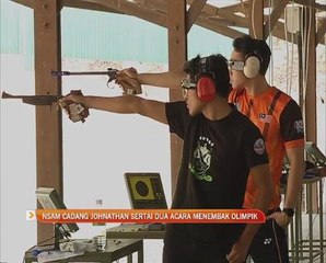 NSAM cadang Johnathan sertai dua acara menembak Olimpik
