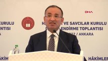 Adalet Bakanı Bekir Bozdağ, 'Yargı Teşkilatı Toplantısı'nda konuştu