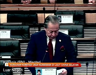 Kerajaan komited jaga keamanan di Laut China Selatan