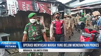 Polres Minahasa Beri Edukasi Pada Masyarakat Akan Bahaya Covid-19