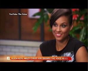 Alicia Keys, Miley Cyrus juri baharu The Voice musim ke-11
