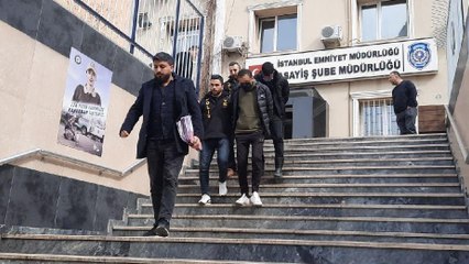 Direksiyon hırsızları kamerada