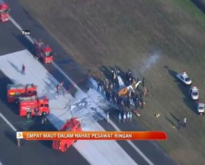 Empat maut dalam nahas pesawat ringan