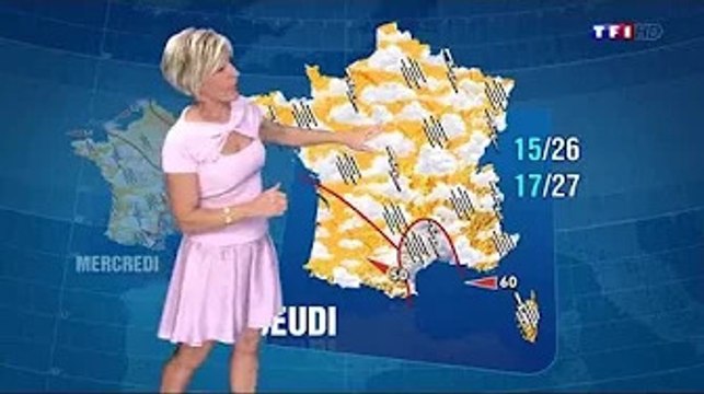 Évelyne Dhéliat : le salaire hallucinant de la célèbre miss météo de TF1 ENFIN révélé