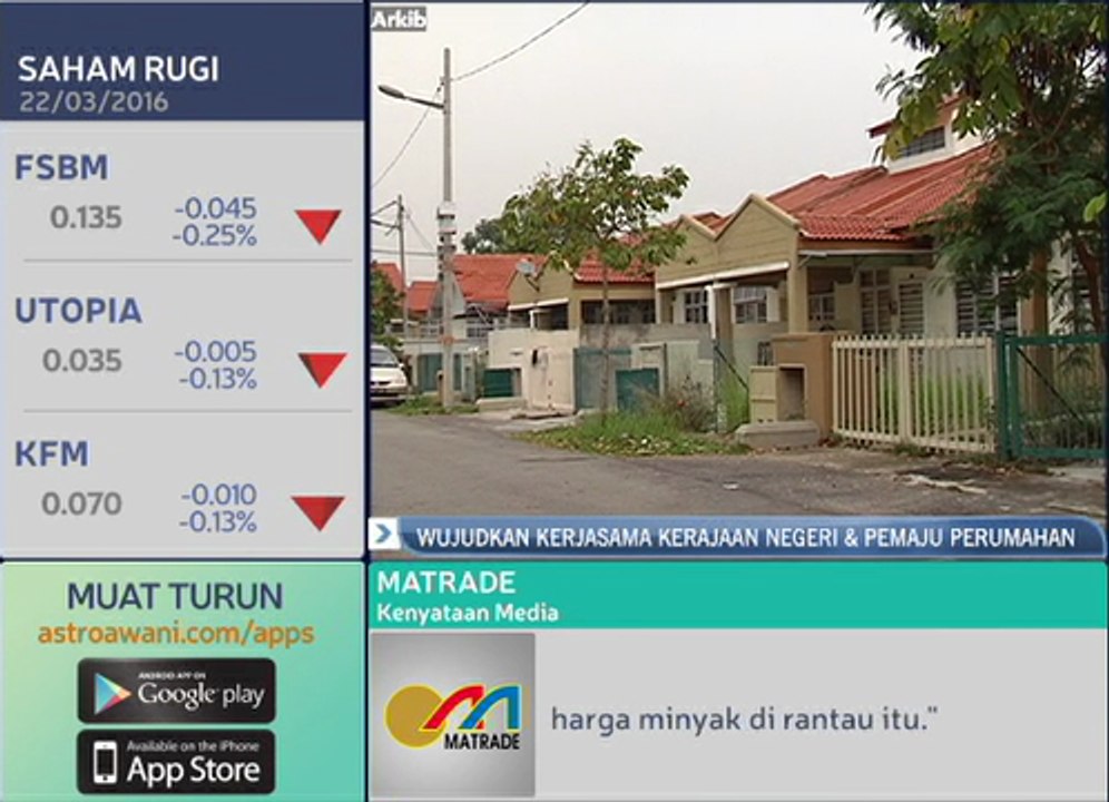 Wujudkan kerjasama kerajaan negeri & pemaju perumahan