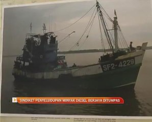 Sindiket penyeludupan minyak diesel berjaya ditumpas