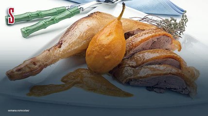 Vídeo Receta: Ganso con peras
