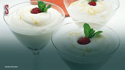Vídeo Receta: Copa de mousse de limón con frambuesa