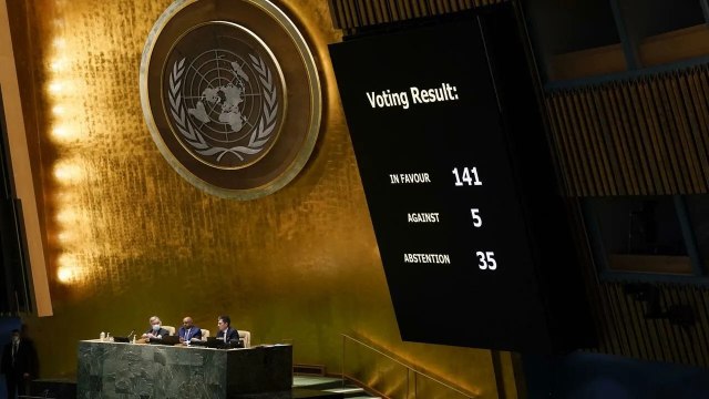 Sanction de la Russie à l'ONU: voici les pays qui ont voté contre, parmi lesquels un pays africains.