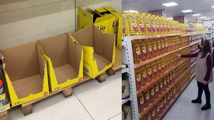 Zincir markette ayçiçeği yağı için ‘adet’ tartışması