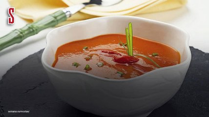 Vídeo Receta: Crema fria de pimientos